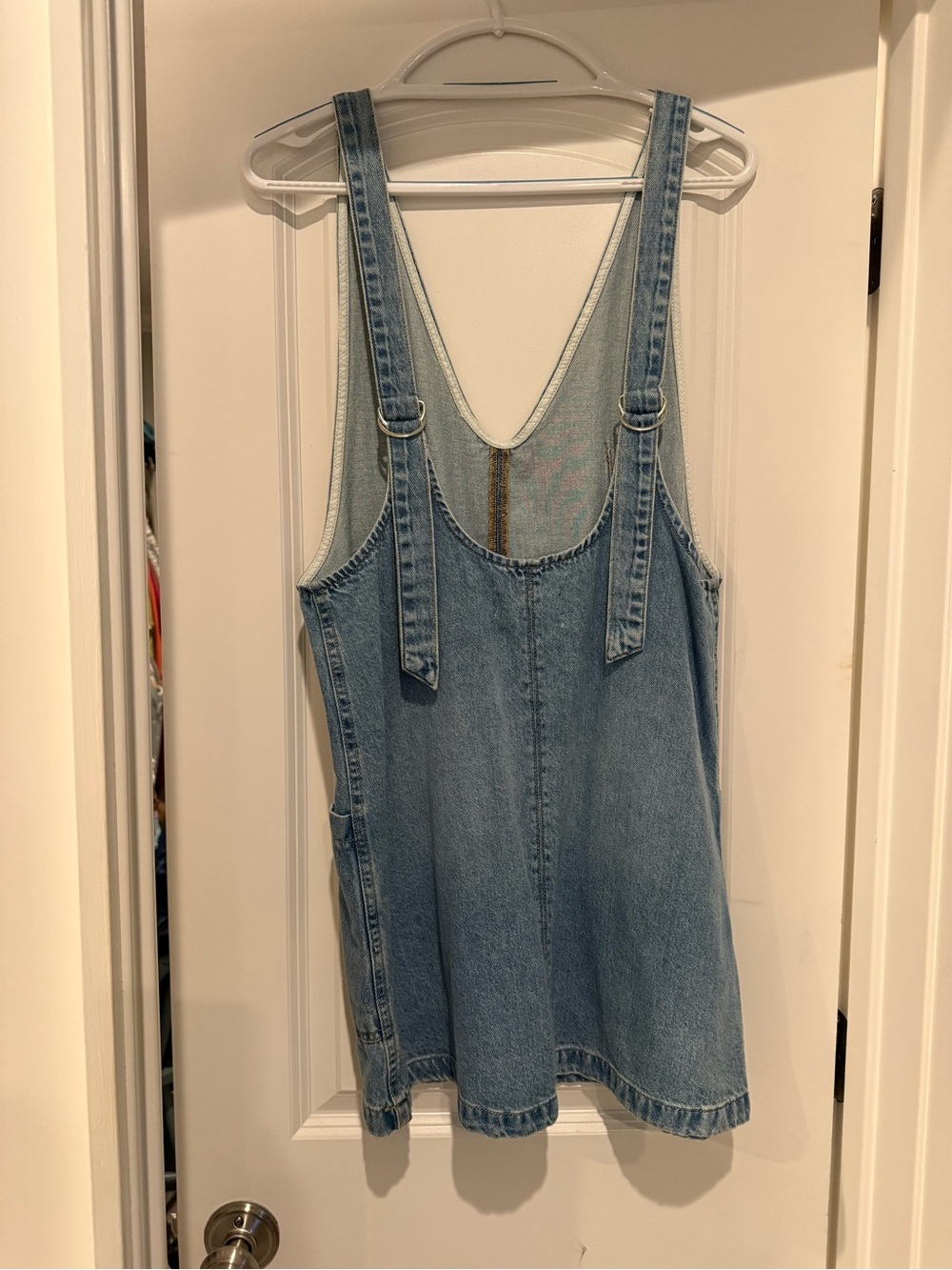 Free People High Roller Cotton Denim Dress - Picture 2 of 3